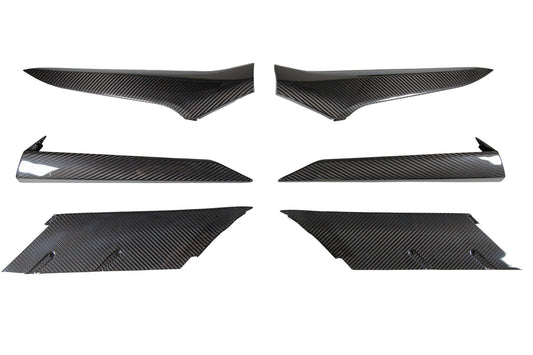 APR Performance Chevrolet Corvette C8 Z06 Carbon Fiber Door and Quarter Panel Trims Package