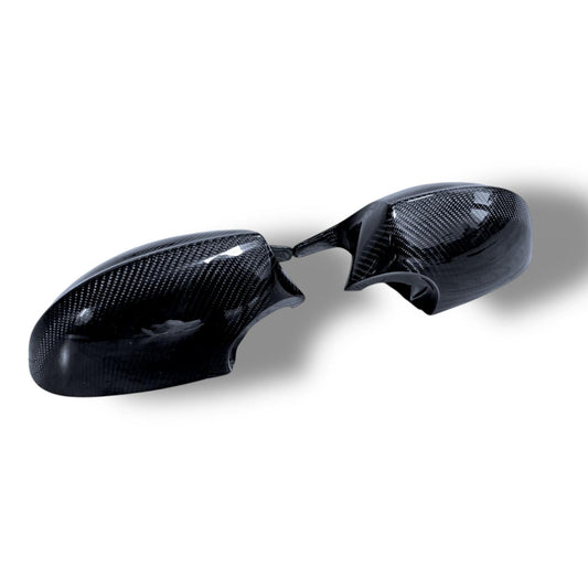 Carbon Fiber M Style Mirror Caps - BMW 2007-2010 PRE-LCI E9X M3 & 2011 E82 1M - Graveyard Performance