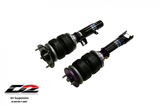 D2 Racing Air Struts w/ VERA Element Management 13-17 Honda Accord 15-20 Acura TLX - Graveyard Performance