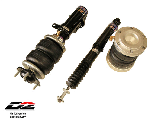 D2 Racing Air Struts w/ VERA Evo Bluetooth Management 14-15 Honda Civic Si 16+ Acura ILX