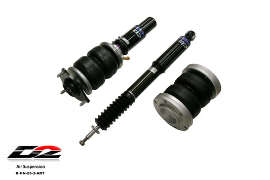 D2 Racing Air Struts w/ VERA Evo Bluetooth Management 16+ Honda Civic 2023 Acura Integra Base 19-22 Honda Insight