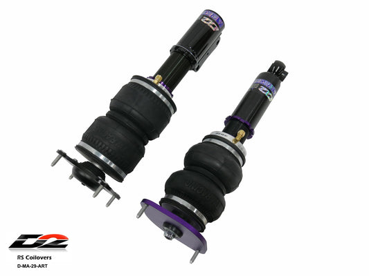 D2 Racing Air Struts w/ VERA Essential Management 86-91 Mazda RX-7 - Graveyard Performance