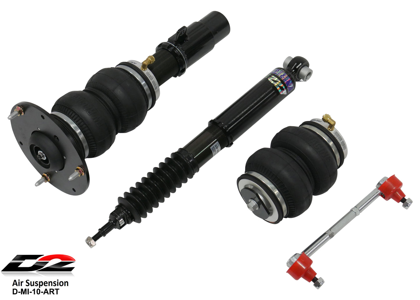 D2 Racing Air Struts 14+ Mini Cooper FWD - Graveyard Performance