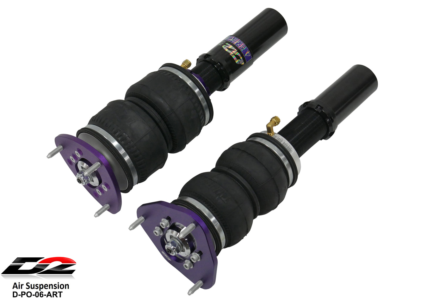 D2 Racing Air Struts 05-12 Porsche Boxster 06-13 Porsche Cayman RWD - Graveyard Performance