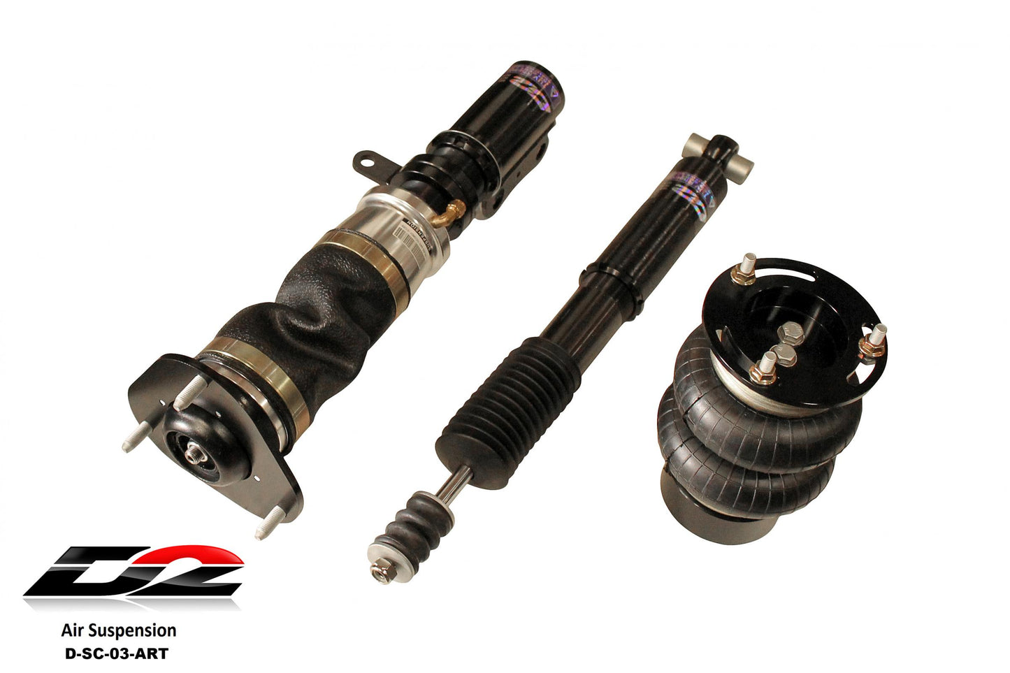 D2 Racing Air Struts w/ VERA Evo Bluetooth Management 08-15 Scion xB