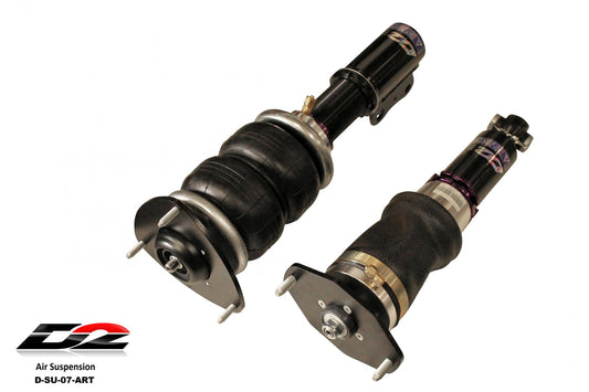 D2 Racing Air Struts w/ VERA Evo Bluetooth Management 08-16 Subaru Impreza