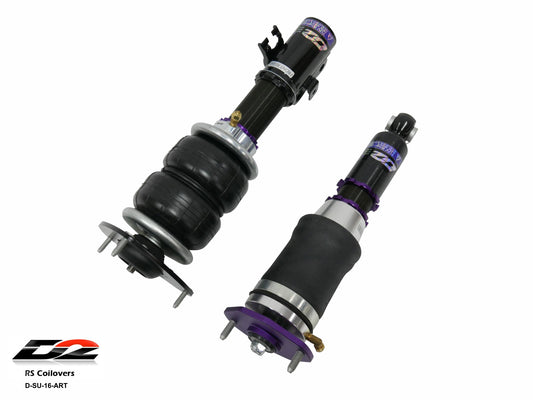 D2 Racing Air Struts w/ VERA Evo Bluetooth Management 03-09 Subaru Legacy