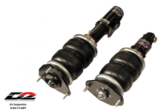 D2 Racing Air Struts w/ VERA Evo Bluetooth Management 10-14 Subaru Legacy