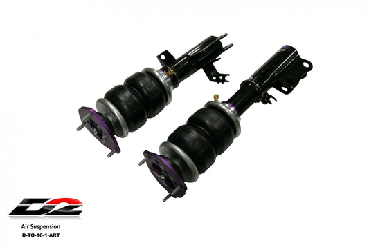 D2 Racing Air Struts w/ VERA Evo Bluetooth Management 12-17 Toyota Camry 13-18 Lexus ES 350 13-18 Toyota Avalon Limited/XLE Touring FWD