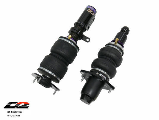 D2 Racing Air Struts w/ VERA Evo Bluetooth Management 03-08 Toyota Corolla