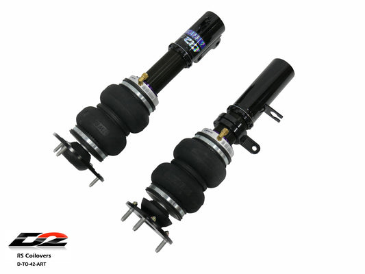 D2 Racing Air Struts w/ VERA Evo Bluetooth Management 87-89 Toyota MR2