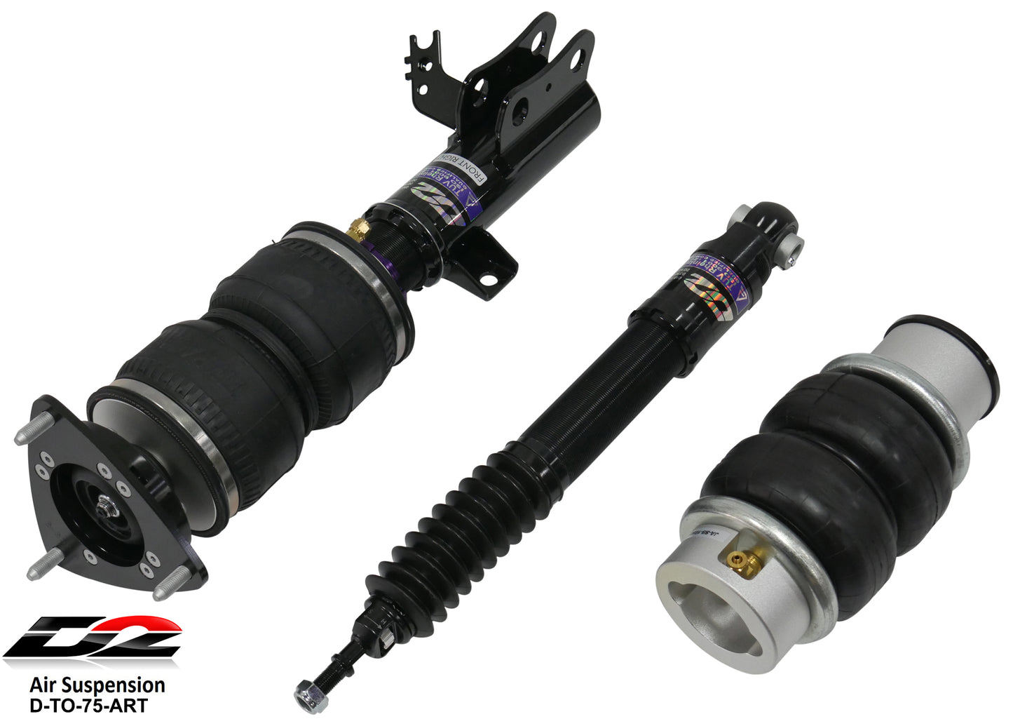 D2 Racing Air Struts 18+ Toyota Camry FWD - Graveyard Performance