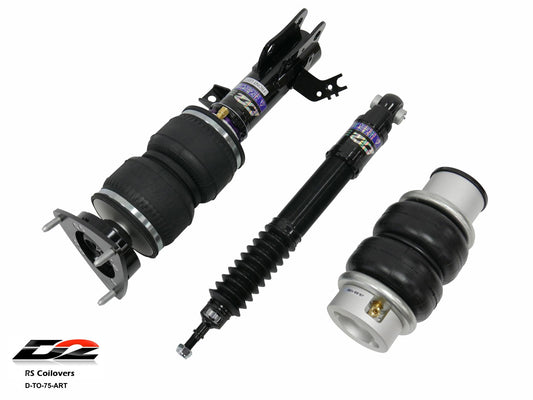 D2 Racing Air Struts w/ VERA Element Management 18+ Toyota Camry FWD - Graveyard Performance