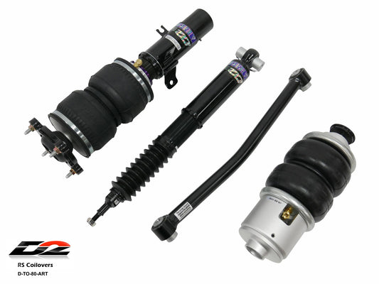 D2 Racing Air Struts w/ VERA Element Management 18+ BMW Z4 20-23 Toyota Supra RWD