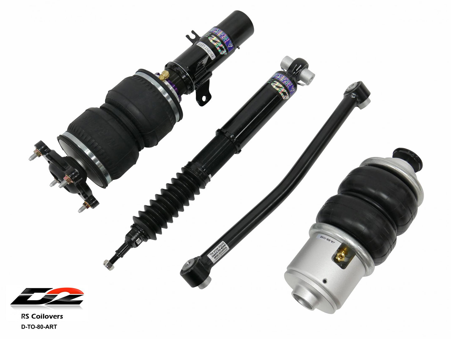 D2 Racing Air Struts w/ VERA Evo Management 18+ BMW Z4 20-23 Toyota Supra RWD