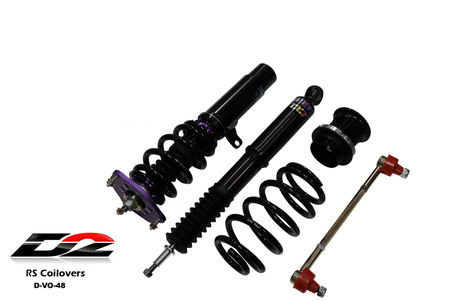 D2 Racing RS Coilovers 09-16 Volkswagen Tiguan AWD - Graveyard Performance