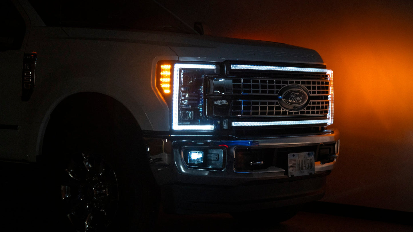 2015-2020 F150 / 2017-2022 F250 F350 LED Fog Lights w/Black Housing - OLM - Graveyard Performance