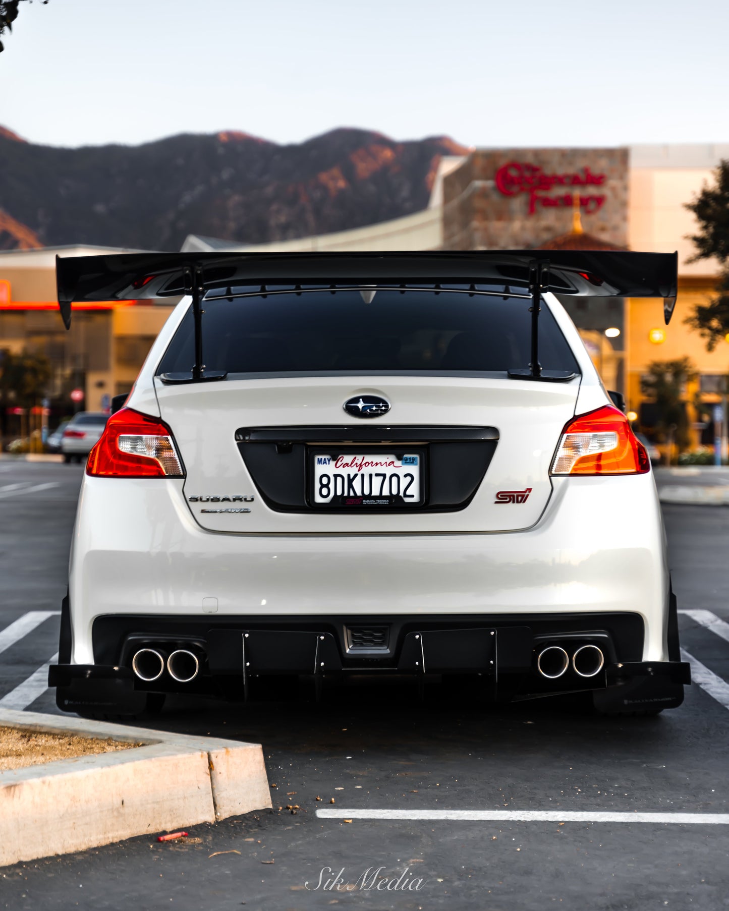 APR Performance Carbon Fiber Subaru WRX/ STI Trunk Garnish 2015-2021