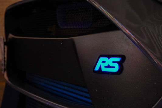 Lit Logos RS Grill Badge | 2015-2018 Focus RS - Graveyard Performance