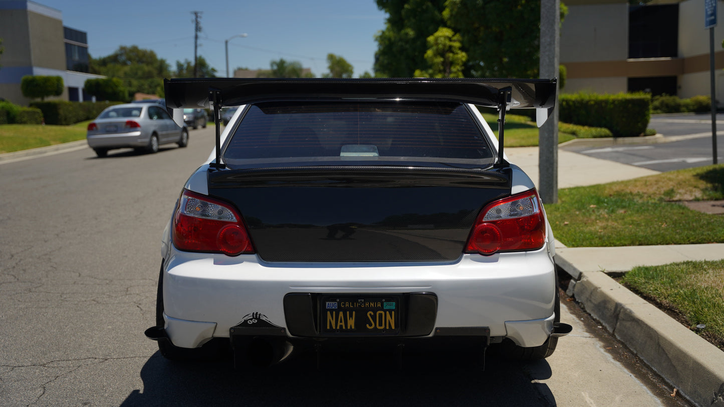 APR Performance Carbon Fiber Subaru Impreza WRX/ STI License Plate Frame 2004-2007