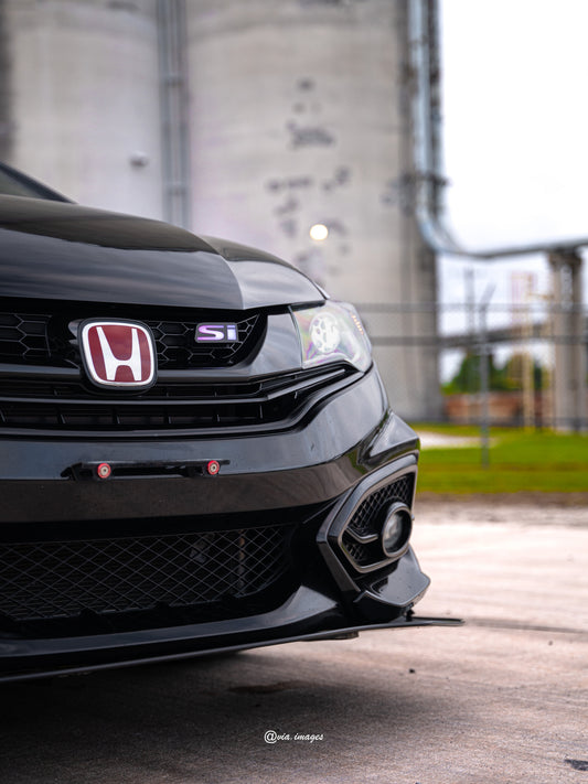 Lit Logos Si Grill Badge | 1999-2023+ Civic - Graveyard Performance
