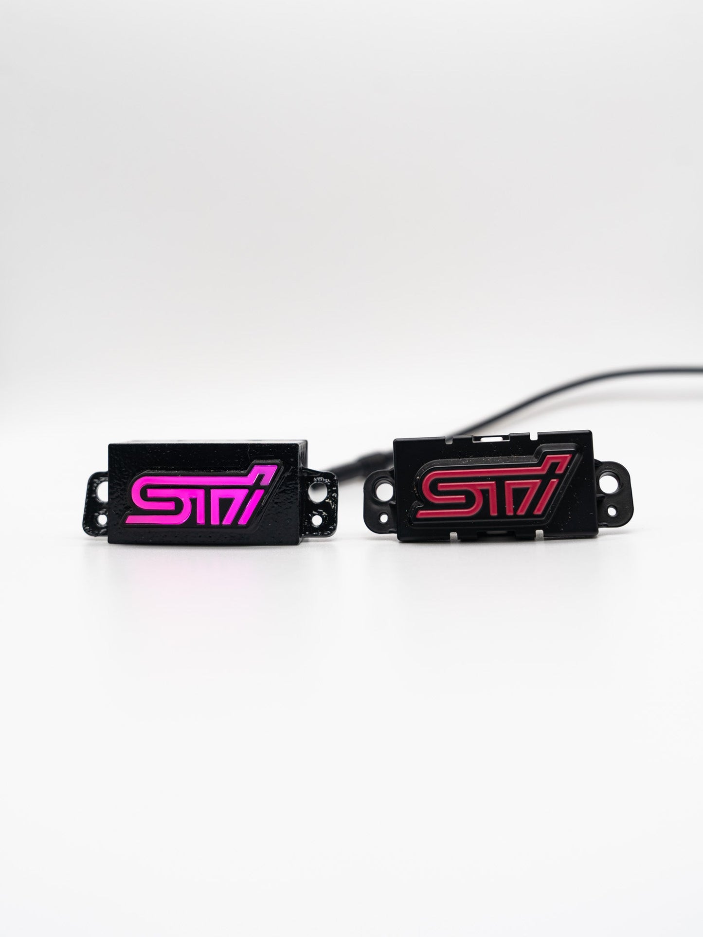 Lit Logos STI Shifter Trim Badge | 2008-2021 STI
