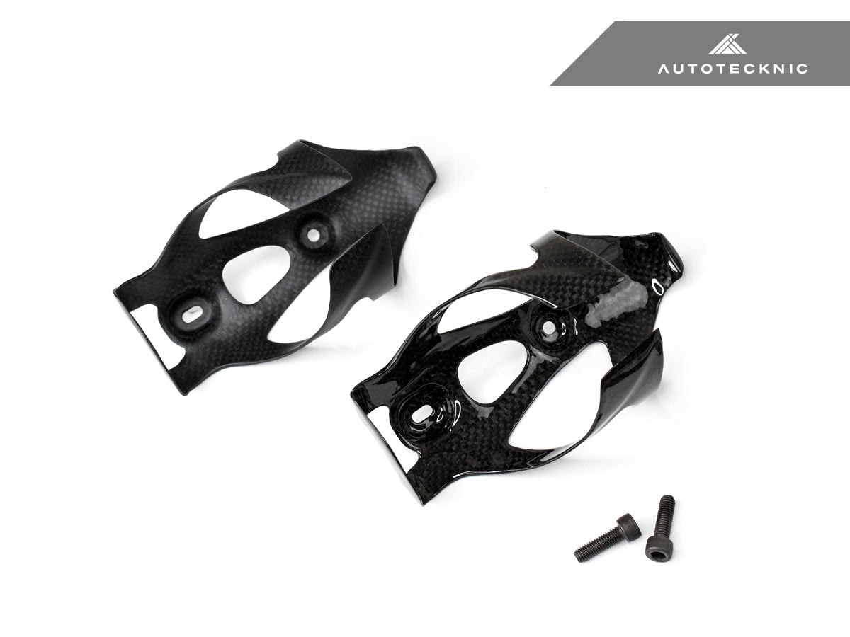 AutoTecknic Dry Carbon Fiber Water Bottle Cage - Graveyard Performance