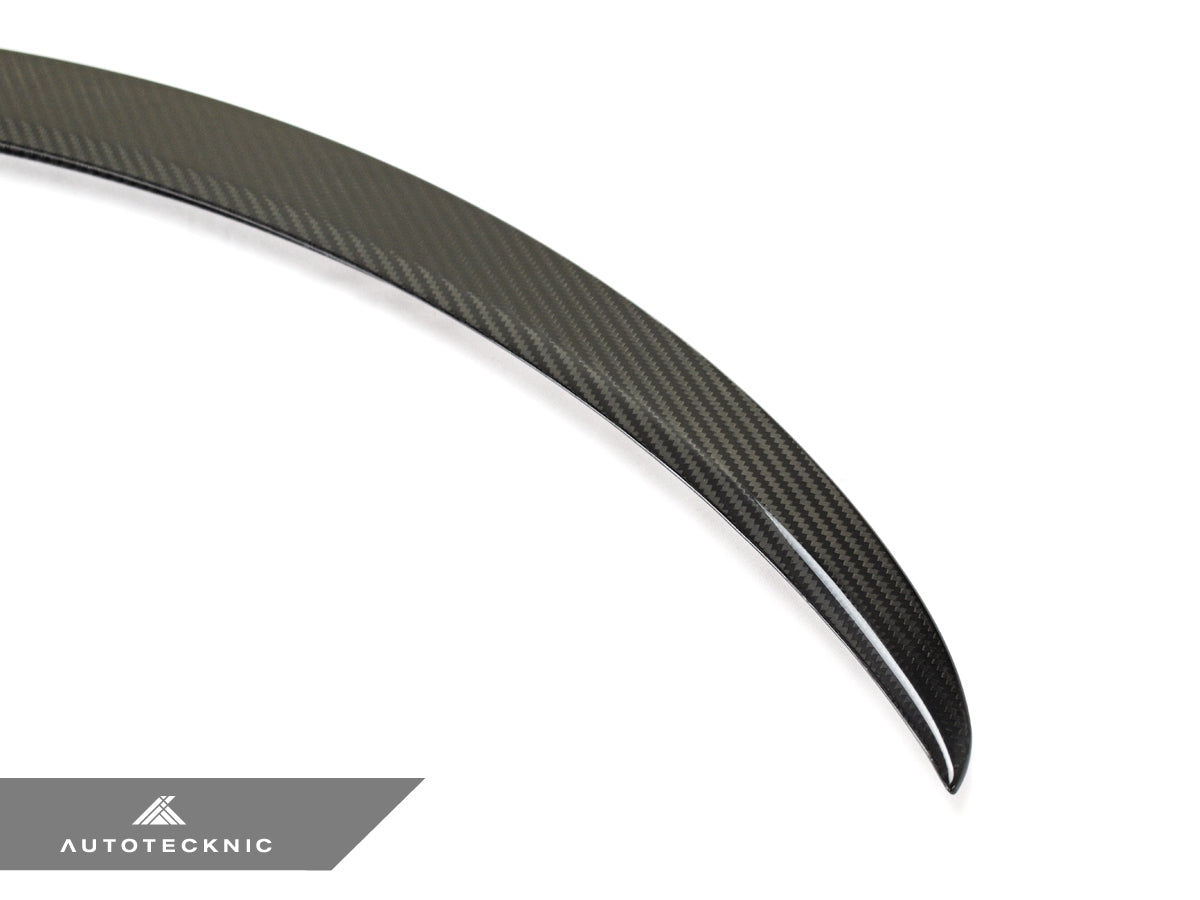 AutoTecknic Performance Dry Carbon Trunk Spoiler - Tesla Model 3 - Graveyard Performance