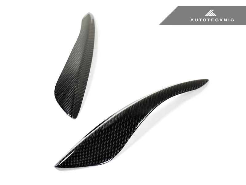AutoTecknic Carbon Fiber Headlight Trim Set - Infiniti G35 Coupe - Graveyard Performance