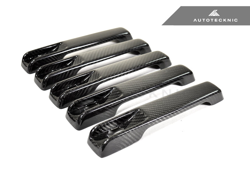 AutoTecknic Dry Carbon Fiber Door Handle Trims - Mercedes-Benz W463A G-Class - Graveyard Performance