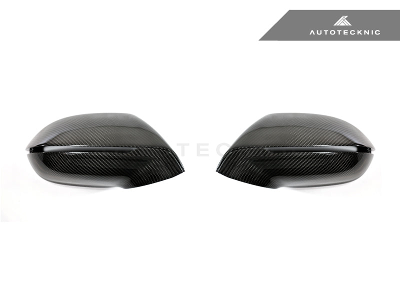 AutoTecknic Replacement Carbon Mirror Covers - Audi A7/ S7 2011-Up - Graveyard Performance