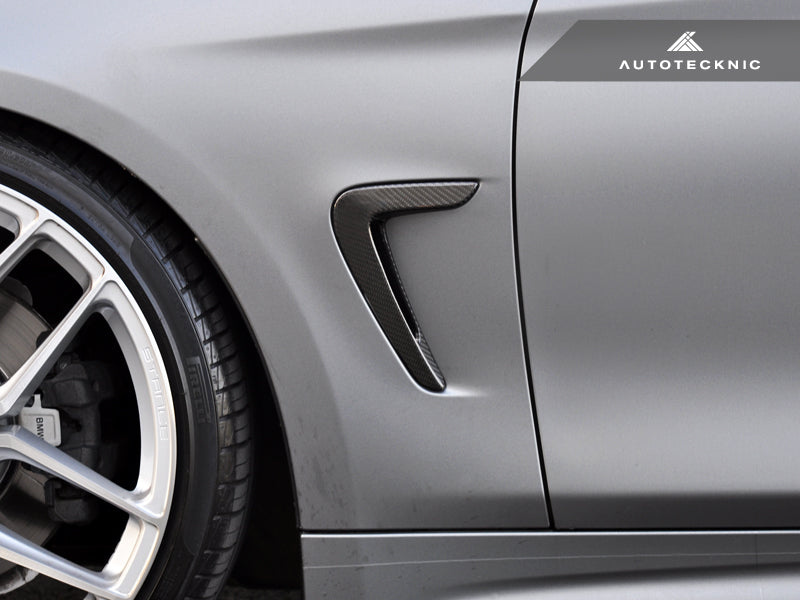 AutoTecknic Carbon Fiber Fender Trim - F32/ F33/ F36 4-Series - Graveyard Performance