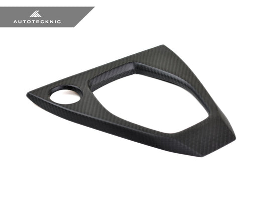AutoTecknic Dry Carbon Shift Console Cover - Nissan R35 GTR 2017-Up - Graveyard Performance