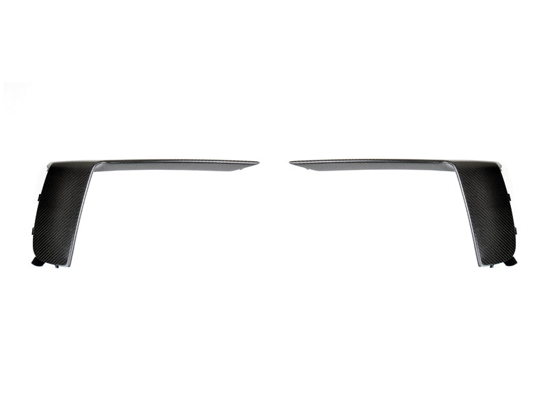 AutoTecknic Front Bumper Carbon Air Blade Trim - Porsche 991.2 GT3/ GT3 RS - Graveyard Performance
