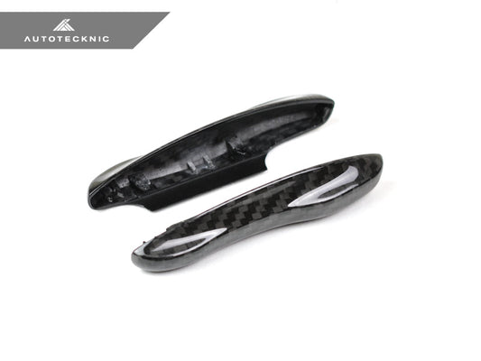 AutoTecknic Dry Carbon Key Remote Trim - Porsche Taycan | Panamera 17-Up | Cayenne 18-Up (G2) - Graveyard Performance