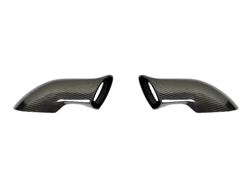 AutoTecknic Sport Design Carbon Mirror Arm Set - Porsche 991.1 & 991.2 Turbo | GT3 | GT4 - Graveyard Performance