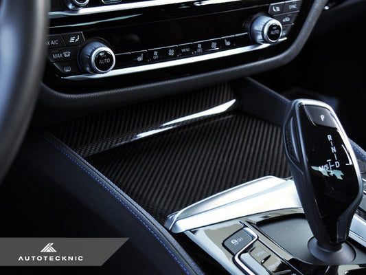 AutoTecknic Dry Carbon Fiber Interior Trim - G30 5-Series | F90 M5 - Graveyard Performance