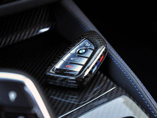 AutoTecknic Dry Carbon Remote Key Case - F85 X5M | F86 X6M | F15 X5 | F16 X6 - Graveyard Performance