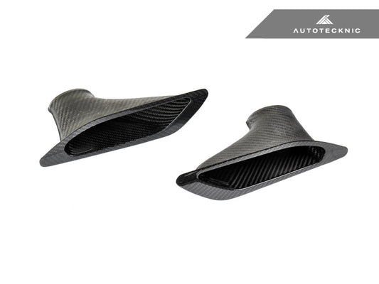AutoTecknic Dry Carbon Competition Brake Air Ducts - F80 M3 | F82/ F83 M4 - Graveyard Performance