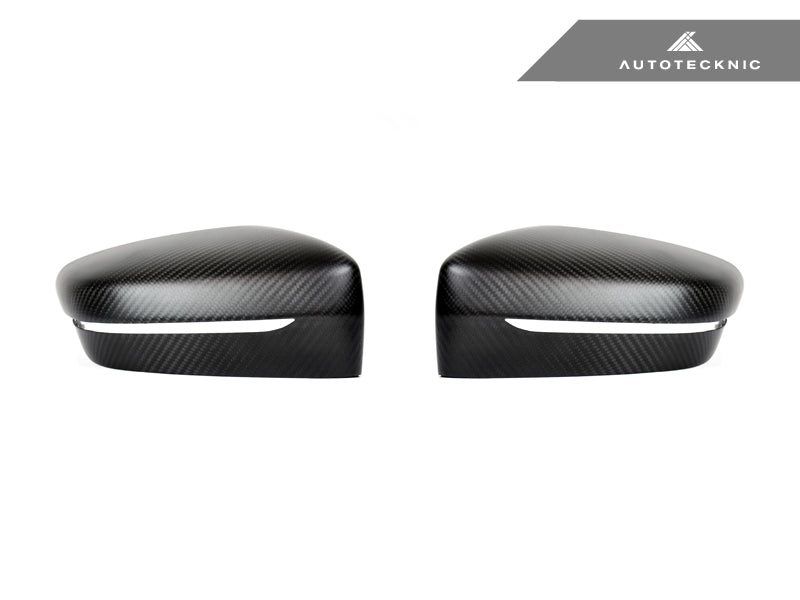 AutoTecknic Replacement Version II Dry Carbon Mirror Covers - G30 5-Series | G32 6-Series GT | G11 7-Series - Graveyard Performance