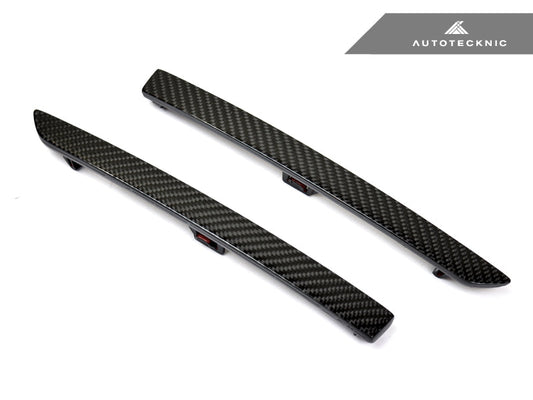 AutoTecknic Carbon Fiber Rear Bumper Reflectors - F80 M3 | F82/ F83 M4 - Graveyard Performance