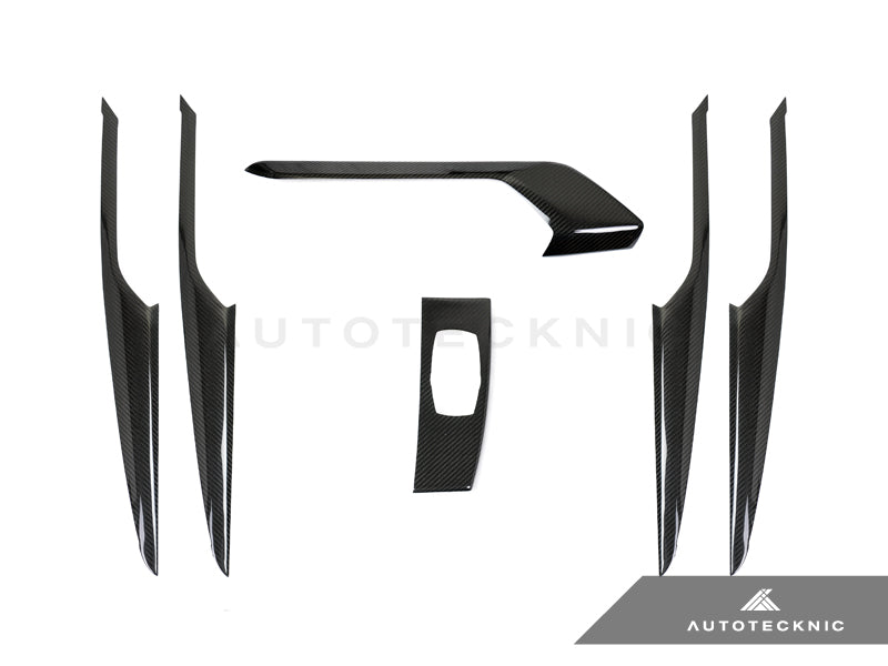 AutoTecknic Dry Carbon Fiber Interior Trim - G01 X3 | G02 X4 Pre-LCI - Graveyard Performance