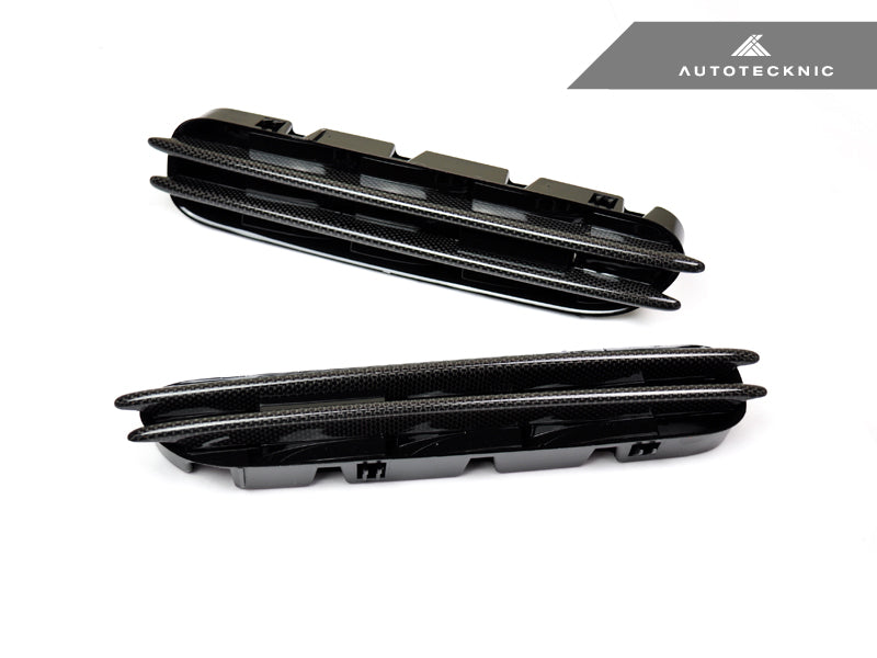 AutoTecknic Replacement Carbon Fiber Fender Gills - E60 M5 - Graveyard Performance