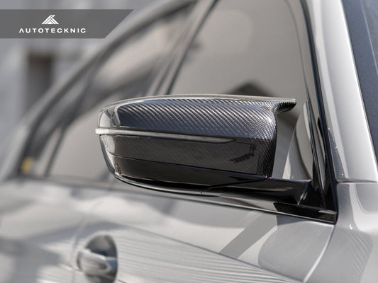 AutoTecknic Replacement Dry Carbon Mirror Covers - F90 M5 - Graveyard Performance