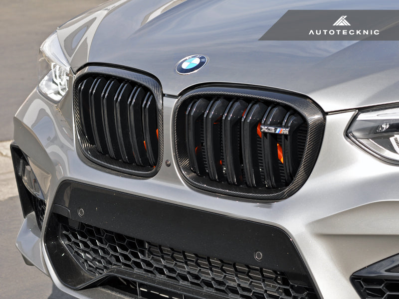 AutoTecknic Dry Carbon Grille Surround Set - F97 X3M | F98 X4M