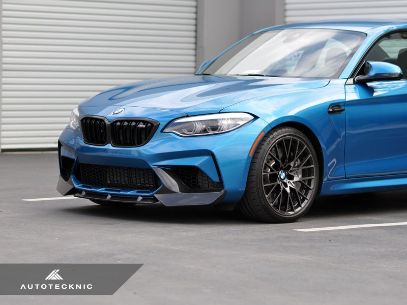AutoTecknic Dry Carbon Fiber Center Front Lip - F87 M2 Competition - Graveyard Performance