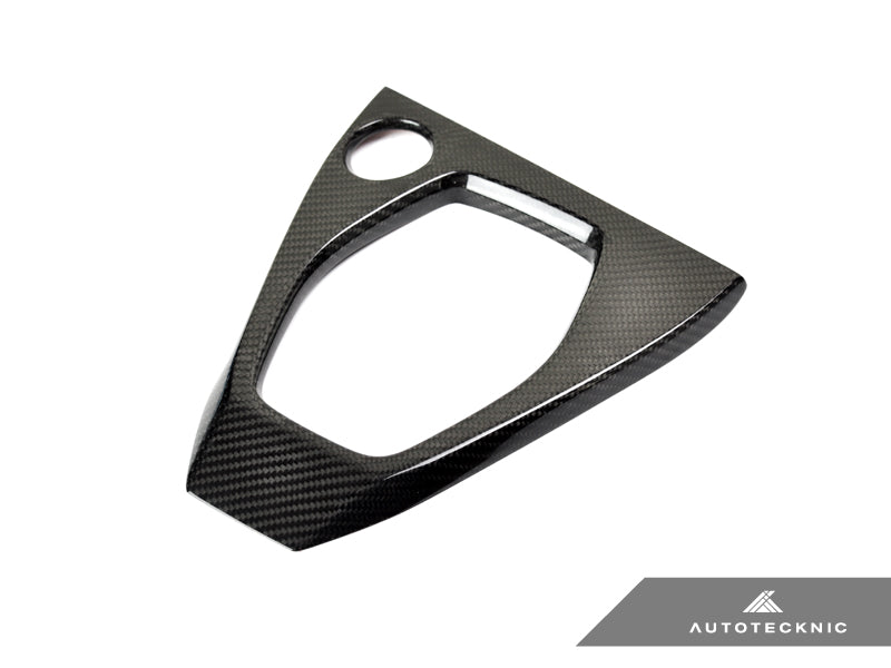 AutoTecknic Dry Carbon Shift Console Cover - Nissan R35 GTR 2017-Up - Graveyard Performance