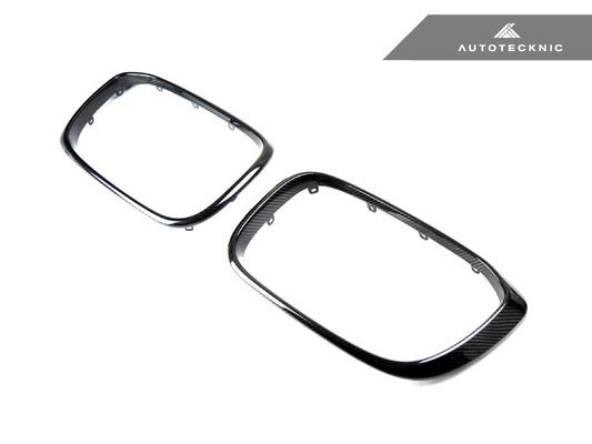 AutoTecknic Replacement Dry Carbon Grille Surround Set - G01 X3 | G02 X4 Pre-LCI - Graveyard Performance
