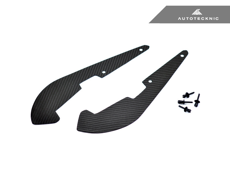 AutoTecknic Carbon Fiber Front Splash Guards - F90 M5 - Graveyard Performance