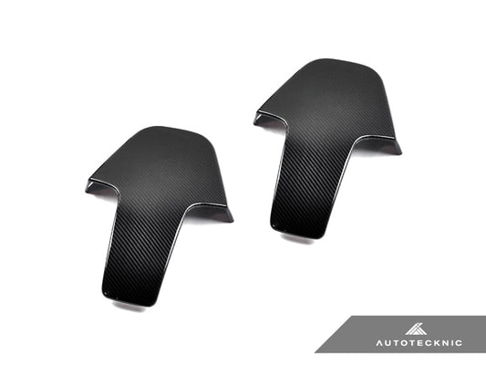 AutoTecknic Dry Carbon Seat Back Cover Set - G80 M3 | G82 M4 - Graveyard Performance
